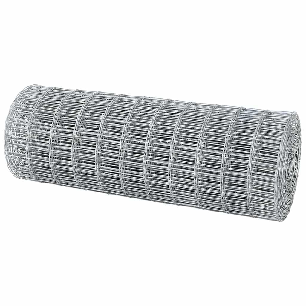 Euro Fence 0.4 x 25 m PVC-Coated Iron Garden Fencing, Modern Privacy Screen for Terrace, Stain & Water Resistant Outdoor Partition Panel, Easy DIY Assembly with Simple Tools