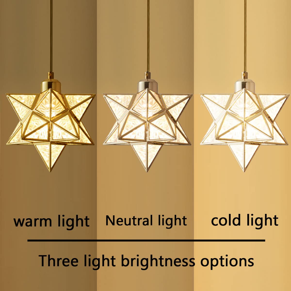 Amazon.co.jp : HFUGUD ペンダントライト 星型 1灯 ダクトレール 照 明