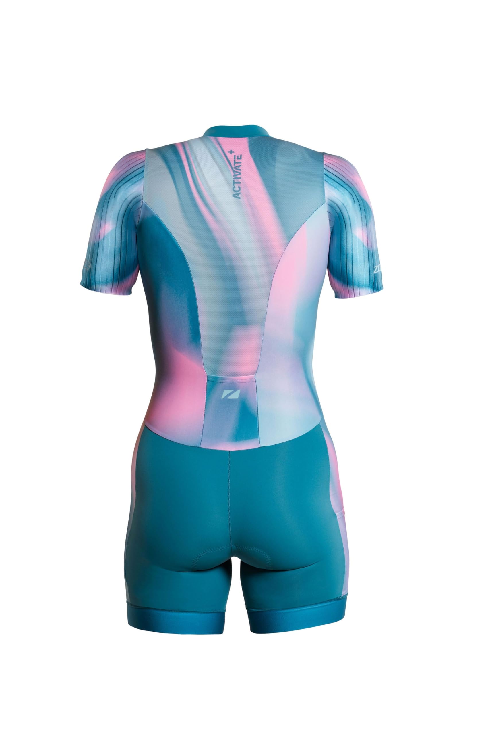 ZONE3 Damen Activate+ Kurzarm Tri Suit Performance Einteiler Triathlon Training Rennen