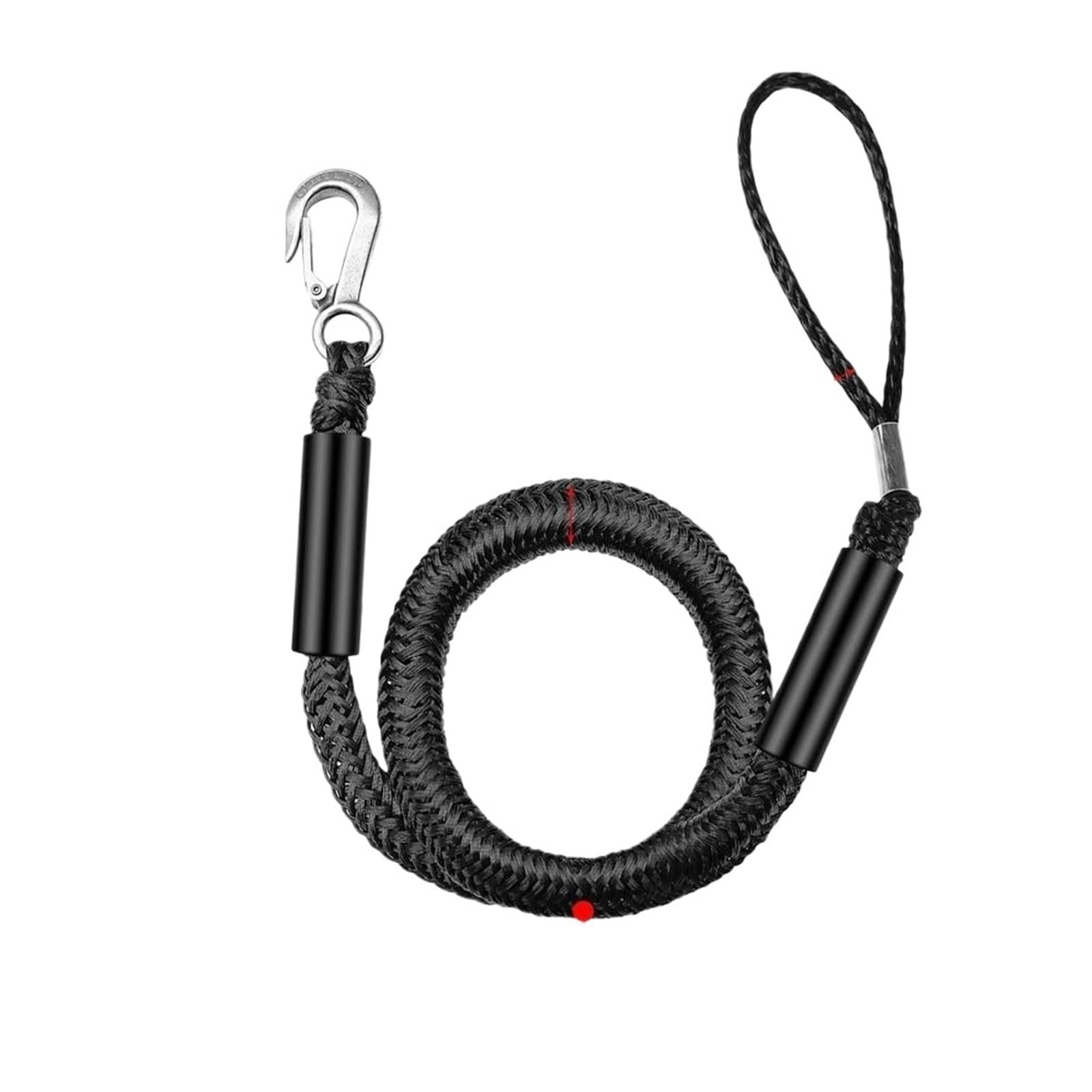 Mooring Rope, Boat Bungee Dock Lines Cords Docking Rope for Watercraft SeaDoos Jet Ski Pontoon Canoe Power Boat Mooring Rope Accessories