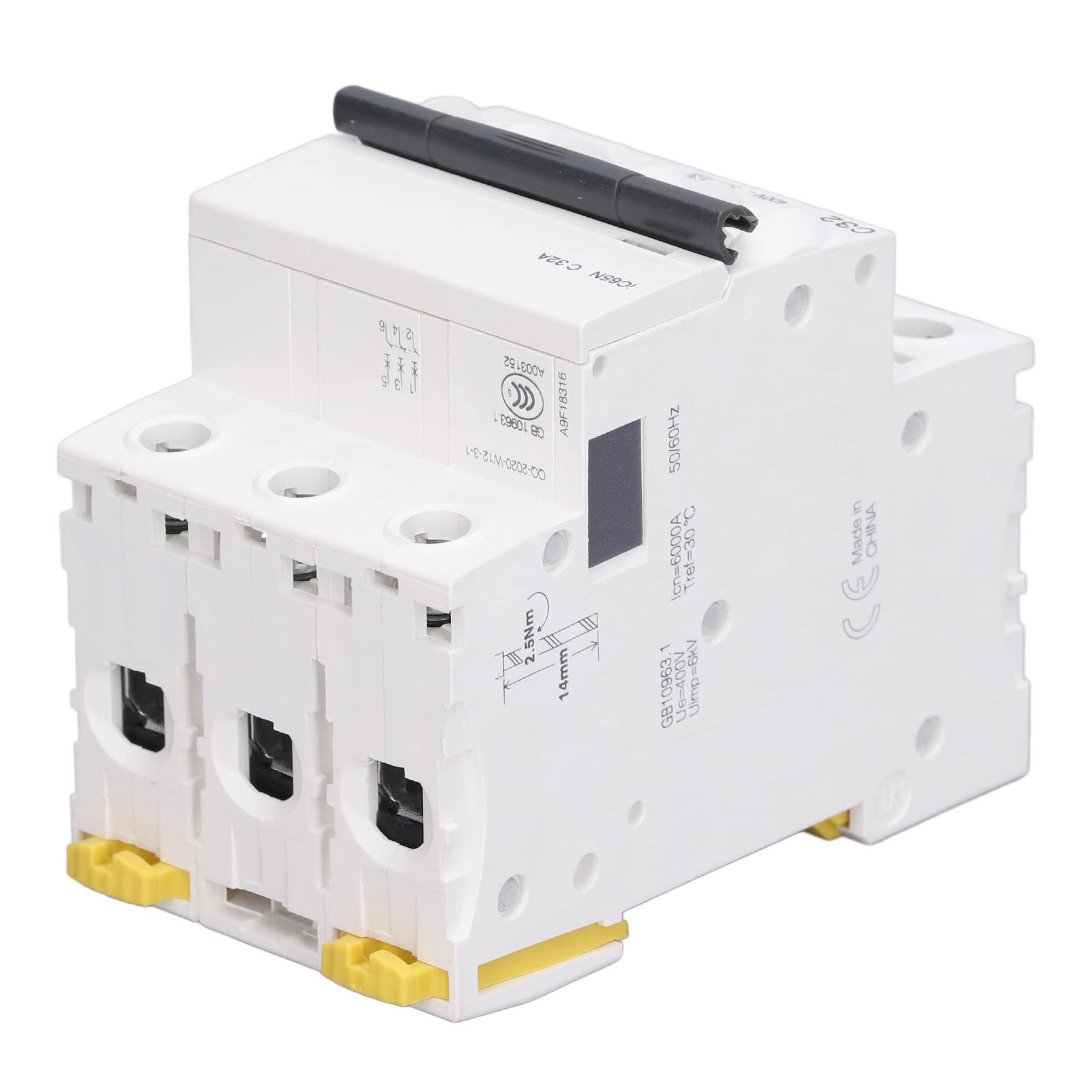 Disjoncteur 3P résistant aux hautes températures 400V