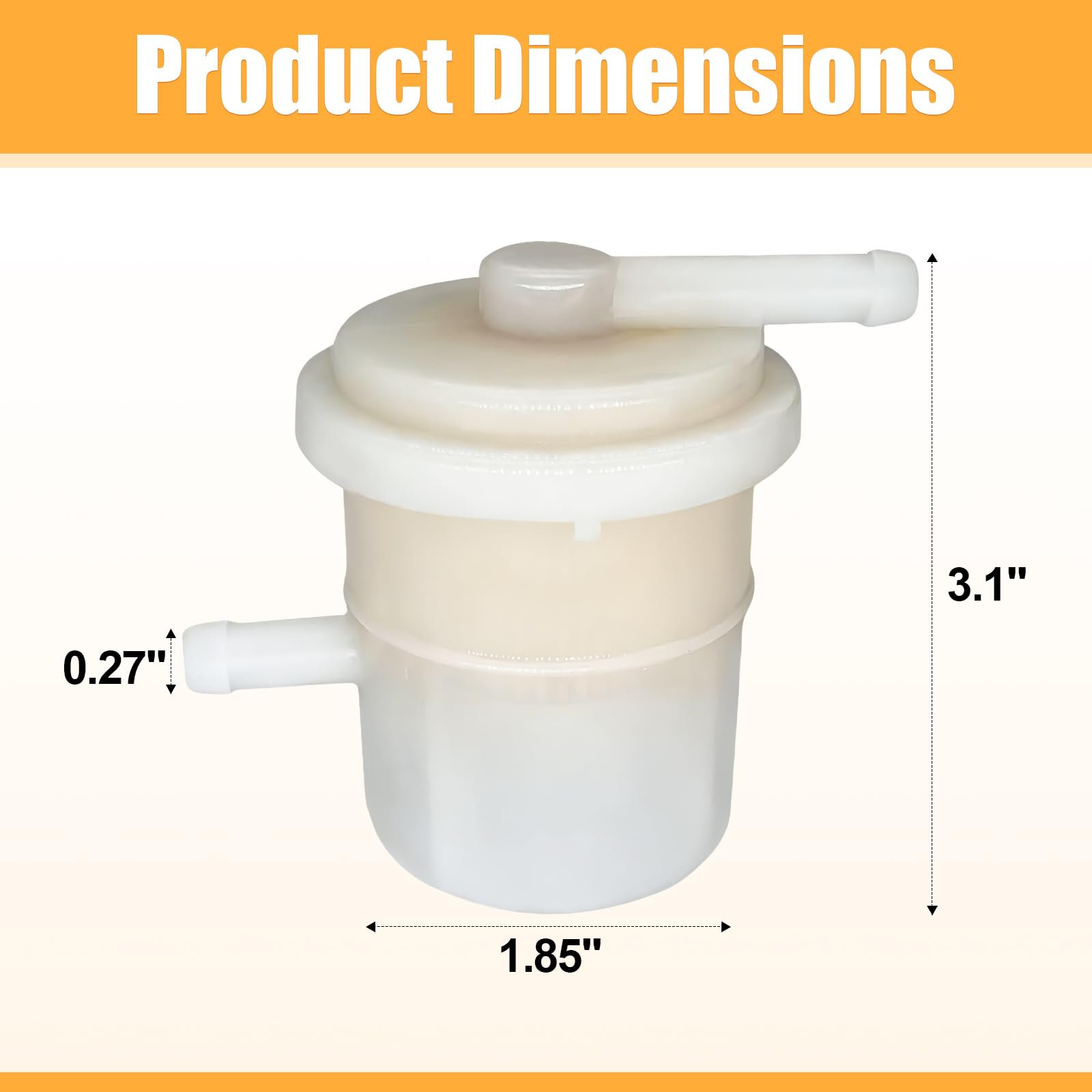 Amazon.com: ACA 15410-63401 Premium Fuel Filter Replacement for
