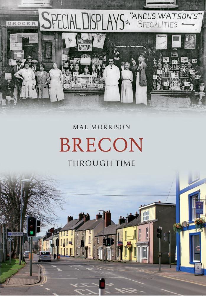 Brecon Through Time by Morrison  New 9781445606415 Fast Free Shipping.+