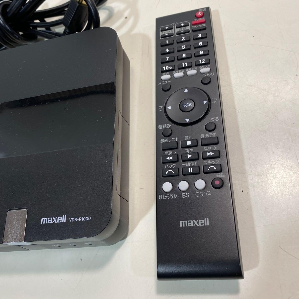 Amazon.co.jp: maxell ハードディスクIVDR用 レコーダー VDR-R1000