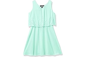 Girls' Popover Georgette Dress