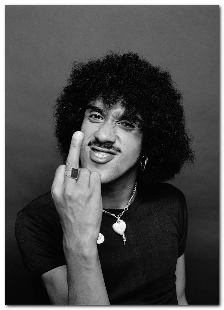 Wall Decor Phil Lynott Poster (13 x 19 Inches) | Ready to Frame for Office, Living Room, Dorm, Kids Room, Bedroom, Studio