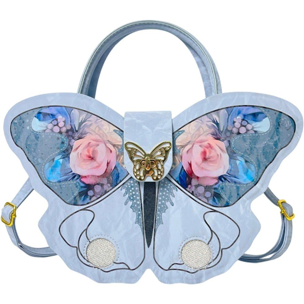 Sac à dos papillon en cuir élégant, la maroquinerie raffinée pour femme