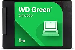 Western Digital WD Verde SATA 1TB, até 545 MB/s, 2,5 polegadas/7 mm, garantia 3Y, unidade de estado sólido interna (SSD) (WDS100T5G0A-00CPT0)