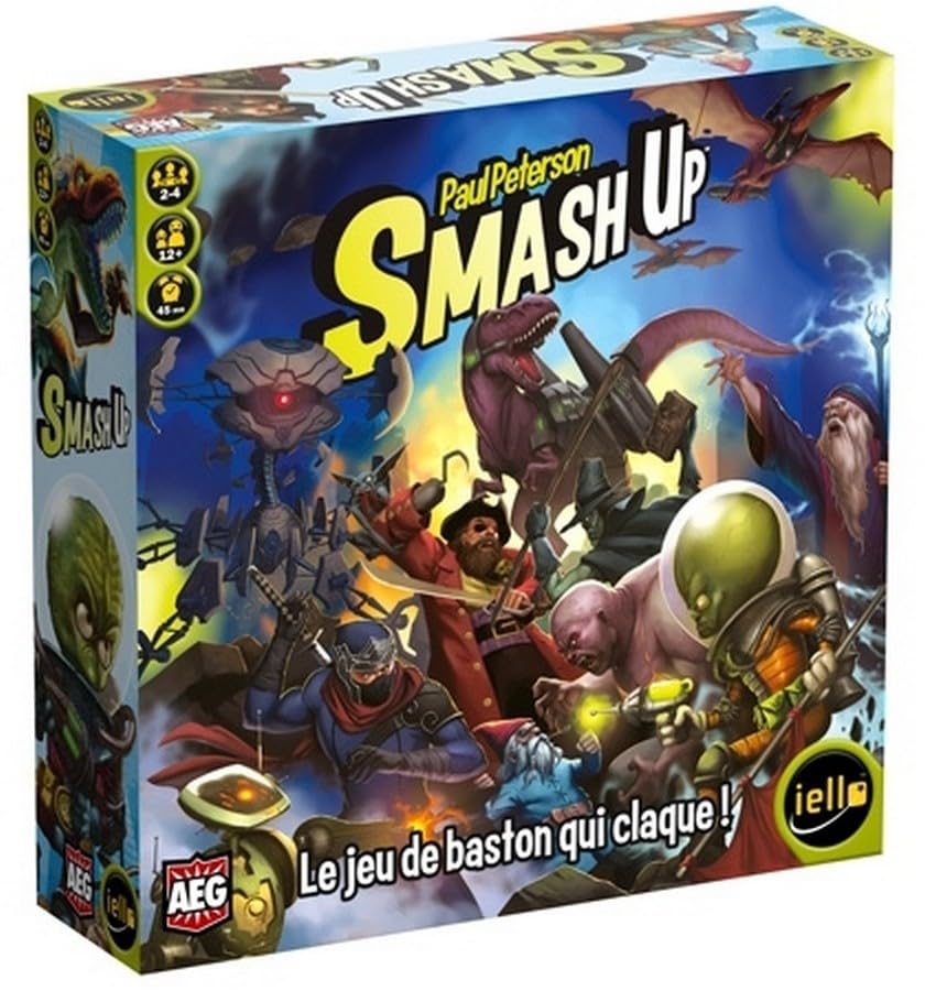 Blumie Smash Up Card Game for 2 to 4 Players for Ages 12 and Above, Base + Decaps - Image 3