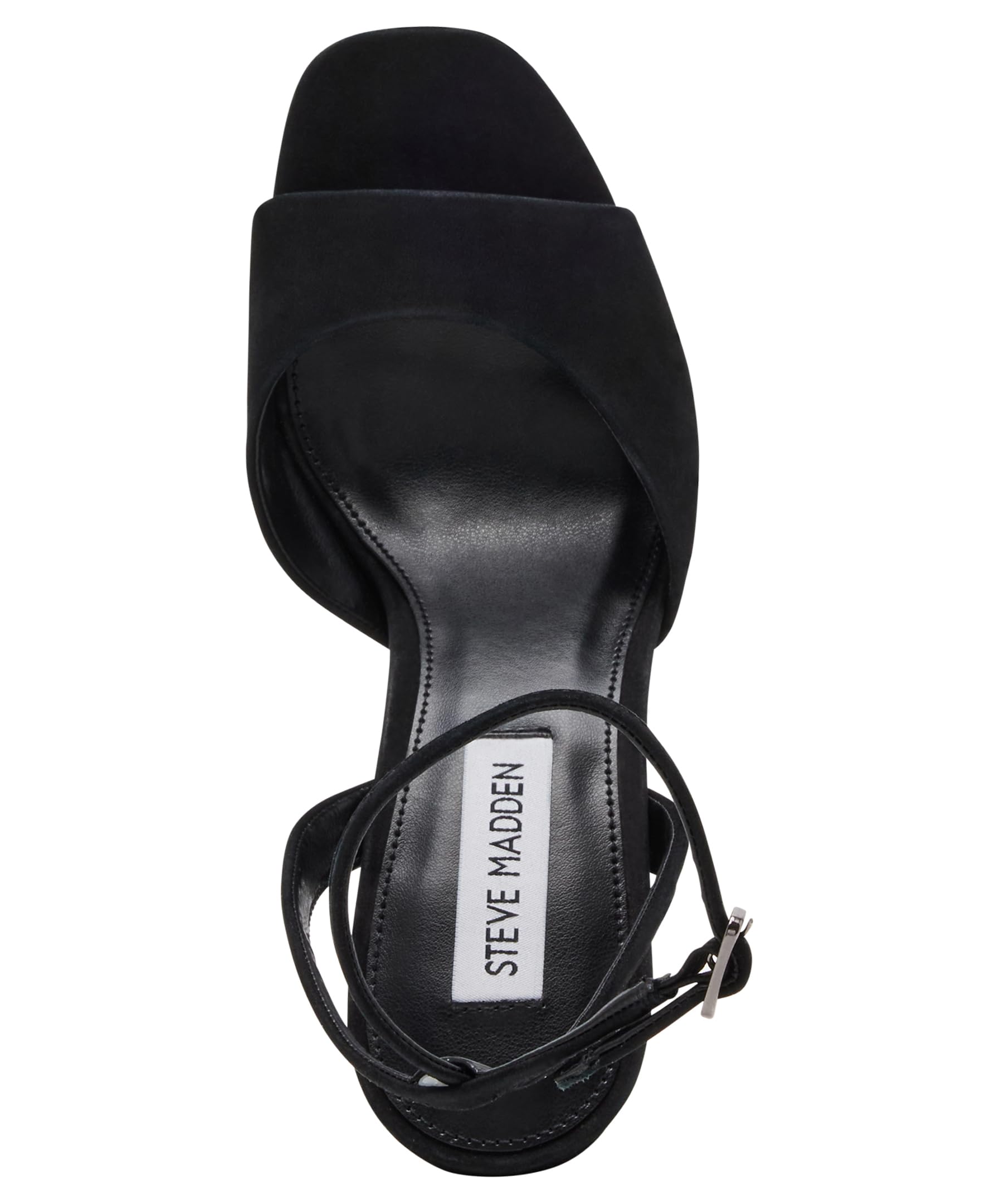 Steve Madden womens Assured: 8 Black Nubuck
