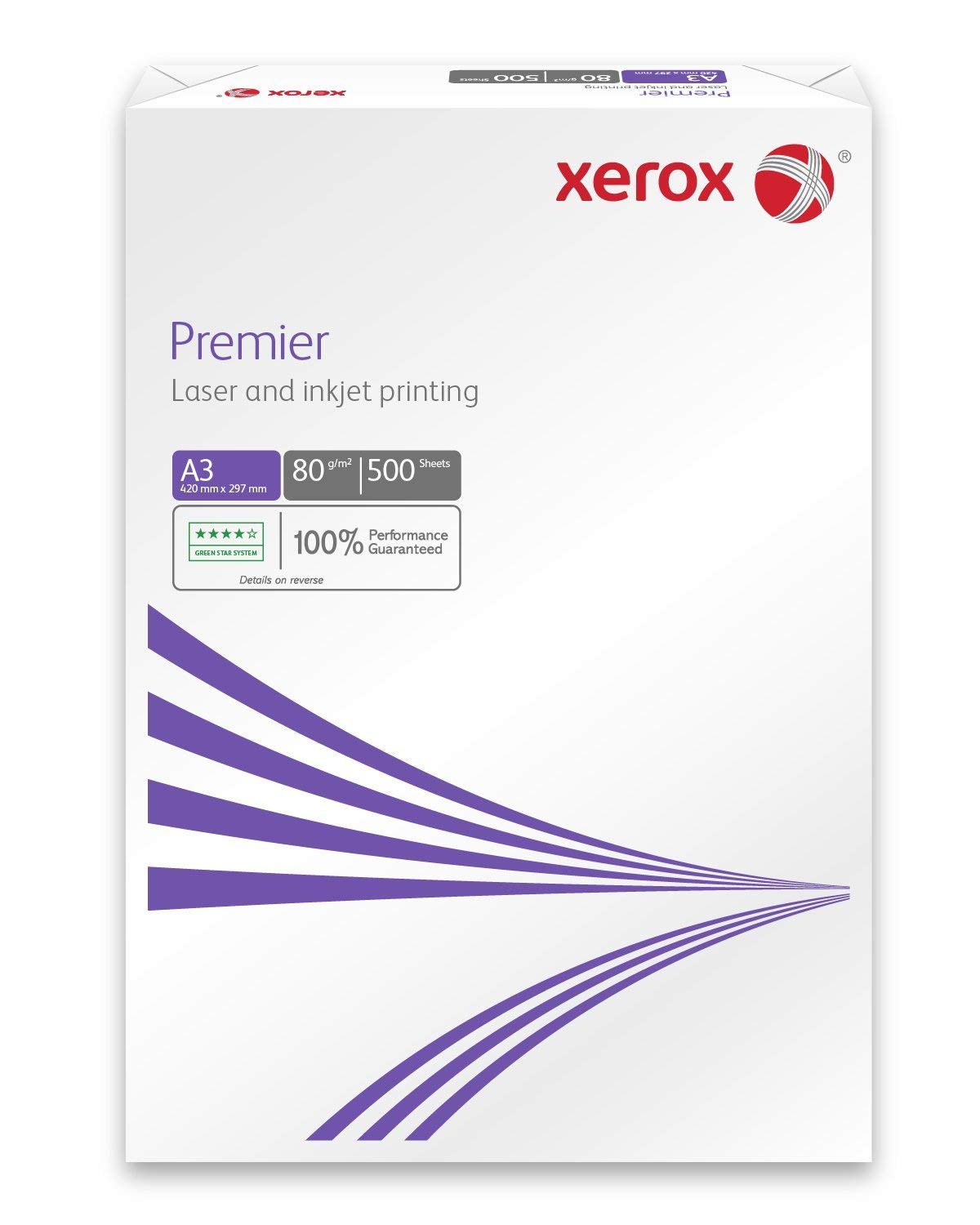 Xerox Premier ECF 003R91832 Copier Printer Paper DIN A5 80gsm 2500 Sheets White — image 1
