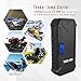 TENKER 600A Peak 14000mAh Portable Car Jump Starter (for 5.0L Gas/ 3.5L Diesel Engine), Emergency Battery Booster Pack, Power Bank Portable Charger with 2 Smart USB Ports, LCD Screen & LED Flashlight
