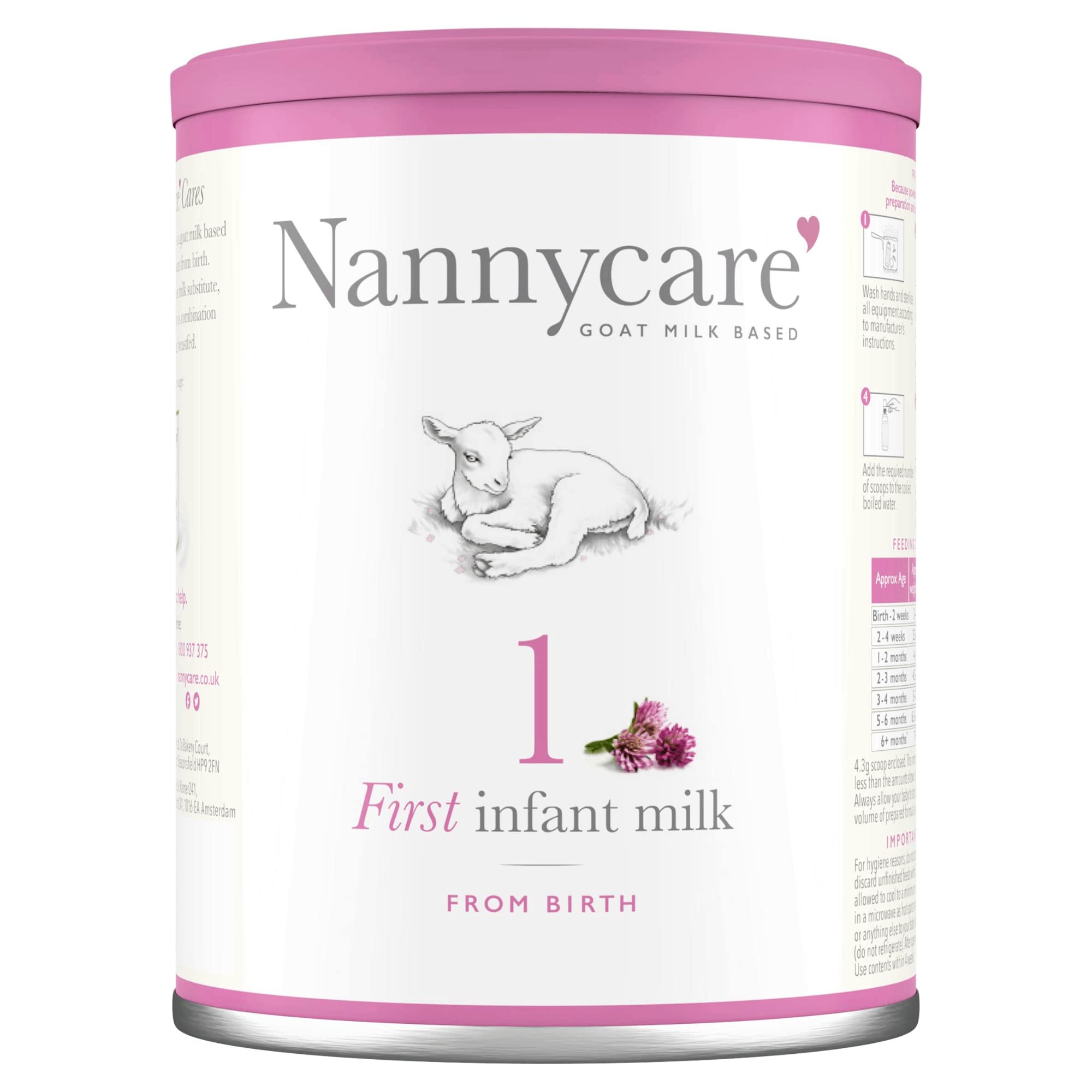 Goat Milk Best Formula For Newborn Nz Nannycare Goats Milk Baby