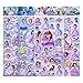 LSHLSH Autocollants mignons pour bébé fille Princesse Sofia