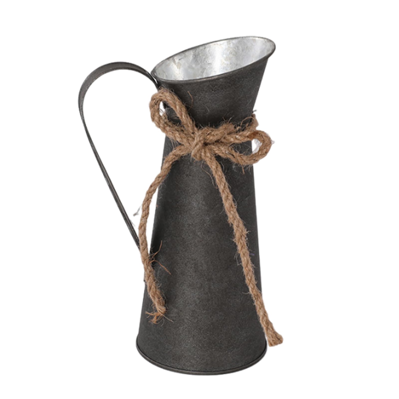 Country Styles Metal Vase, Rustics Decorative Milk Can for Homes and Garden Decoration French Country Vase