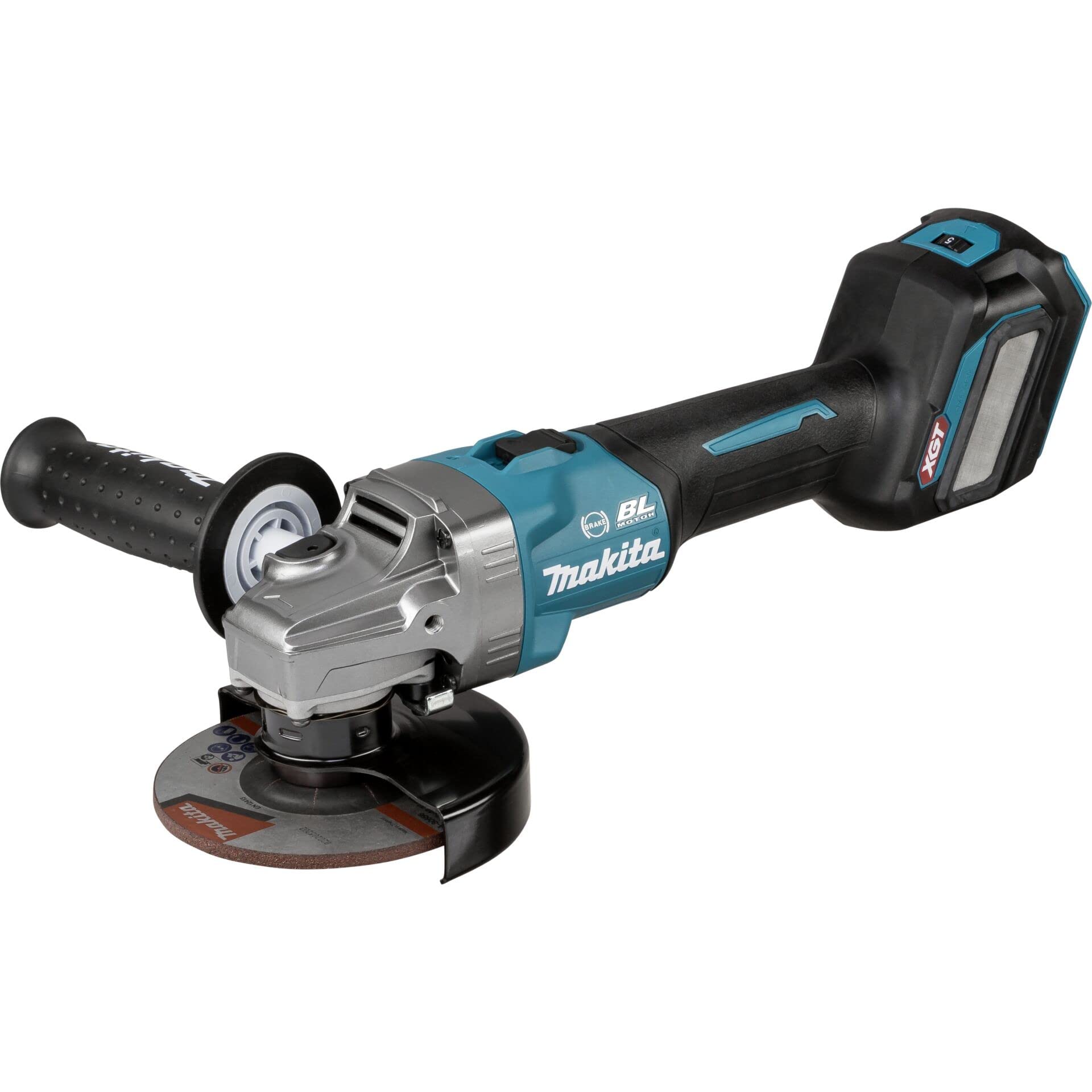 Makita Angle Grinder GA023GZ01 40V Max XGT 125mm Brushless Slide Switch + Case