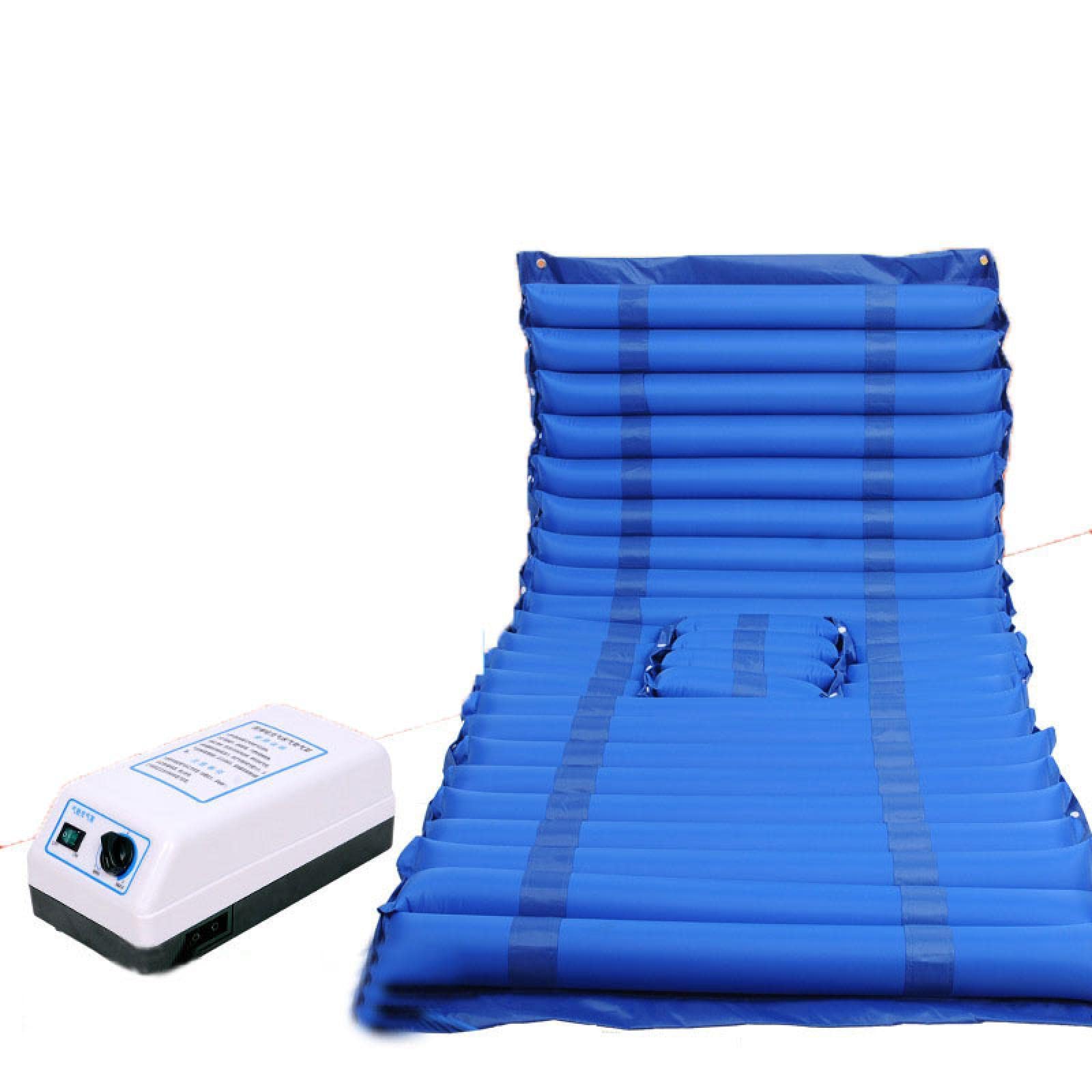 Colchón De Presión Alterna Colchón De Aire Antiescaras Cojín De Aire con Microagujeros para Personas Mayores/Prevención Antiacné con Agujeros