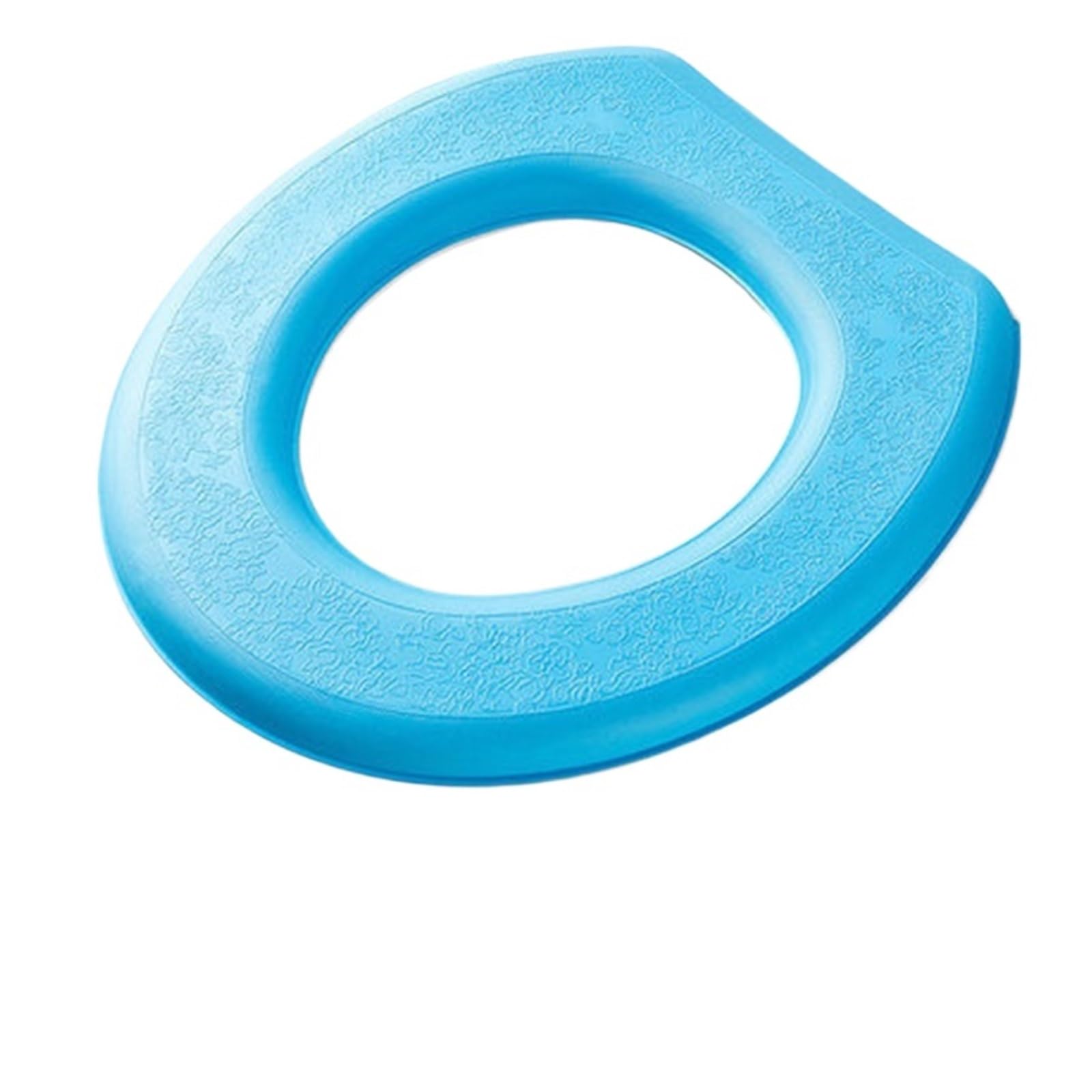 MZSKLW Padded Toilet Seat Washable Sticker Foam Toilet Cover Waterproof Bathroom Seat Reusable Silicone Four Seasons Household Accessories(Blue)