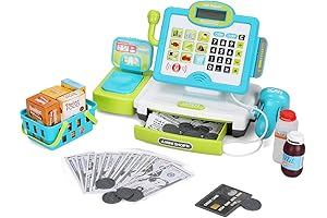 FS Pretend Play Cash Register for Kids 8-12