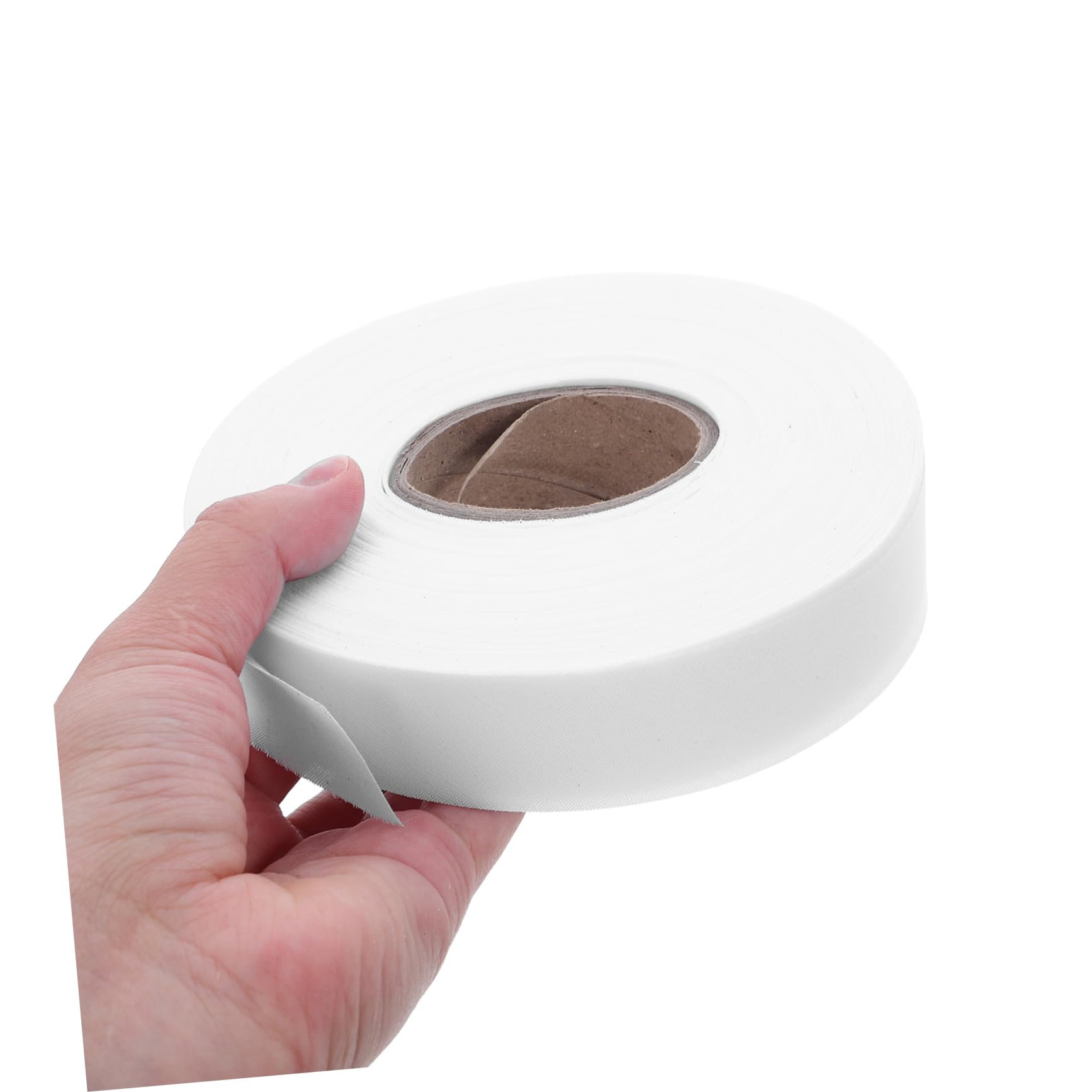 HOMSFOU Köperband Saumband für Gardinenkanten 4 Rollen 45m X 3cm Polyester Einfache Montage mit Elegantem Twill Design für Vorhänge in Haus und Büro
