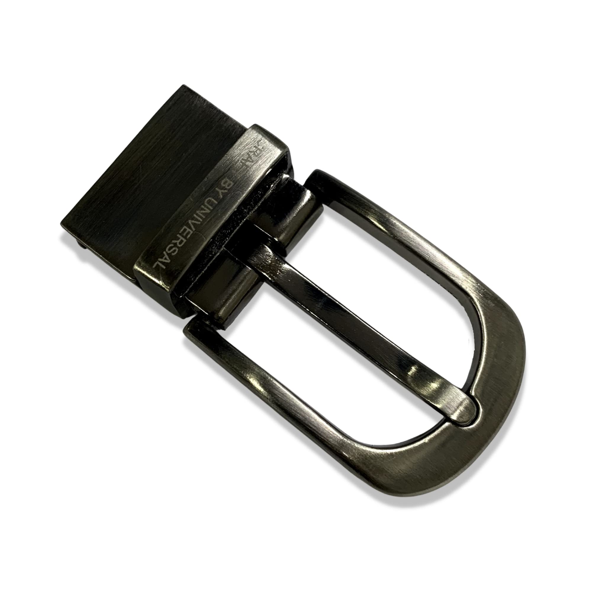 craft by universal CBU- Men's Reversible Buckle For Belt, with Branding (Brass Black, 25mm) [KB- 172]-picture-45