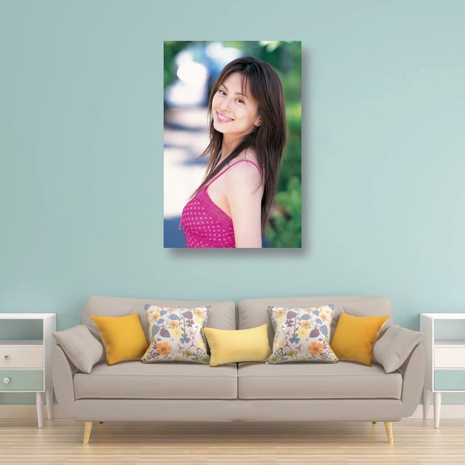 Amazon.co.jp: 米倉涼子写真水着セクシー壁飾りポスター キャンバス