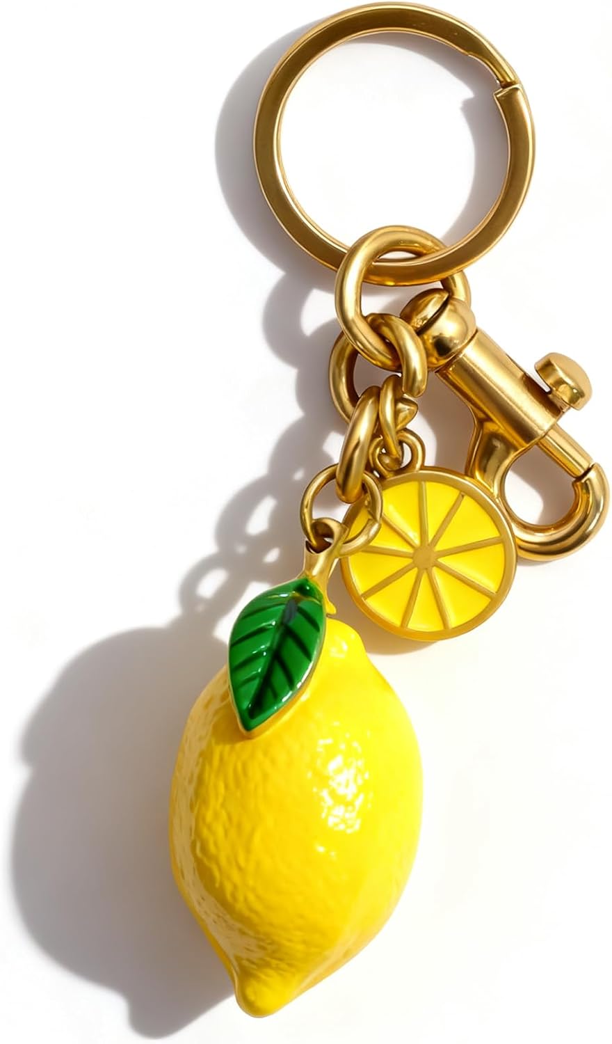 Fruit Bag Charm Key Chain Accessory Purse Charm Gifts for Women