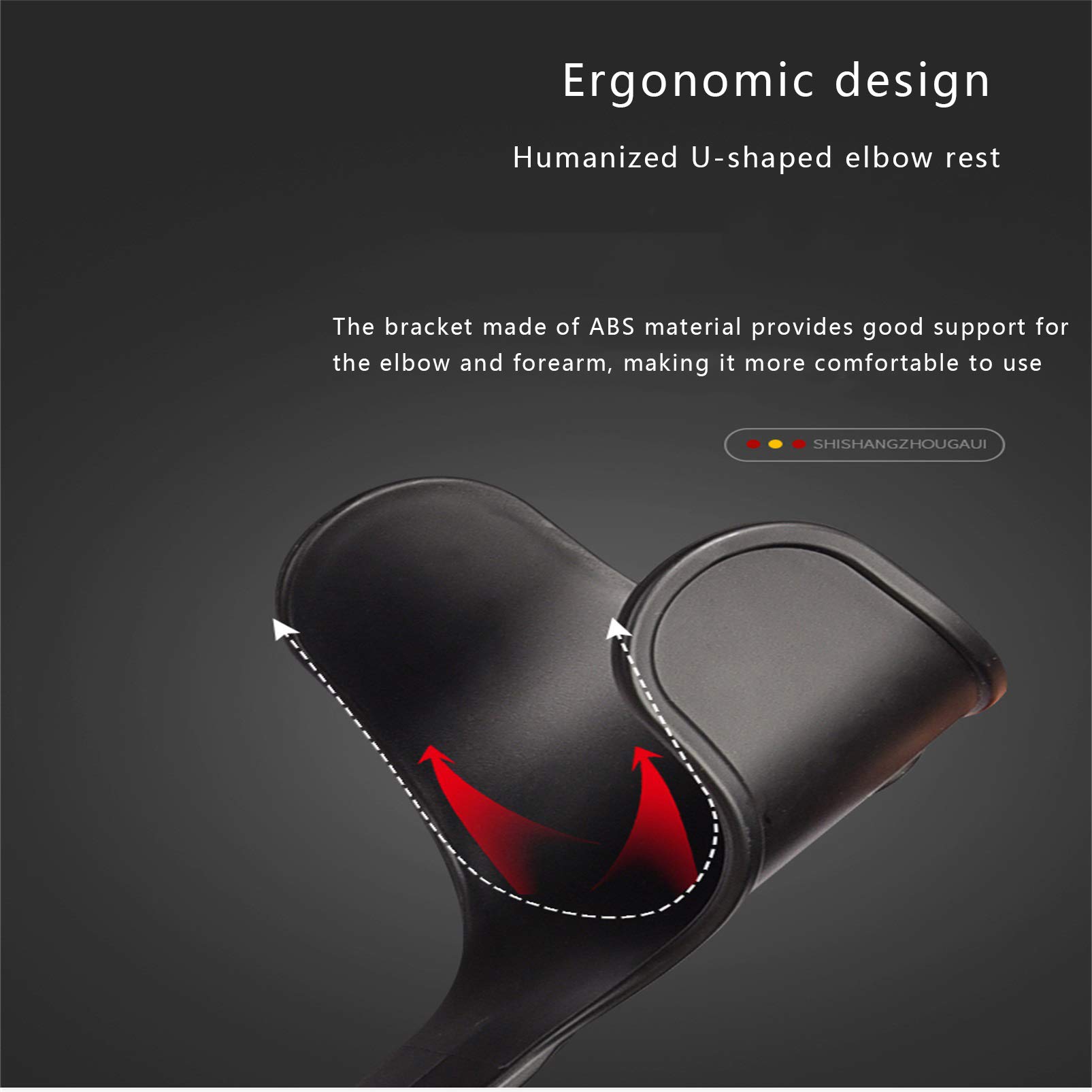 Muletas de antebrazo de aluminio ligeras ajustables con agarre ergonómico, bastón de mano para personas mayores y discapacitadas