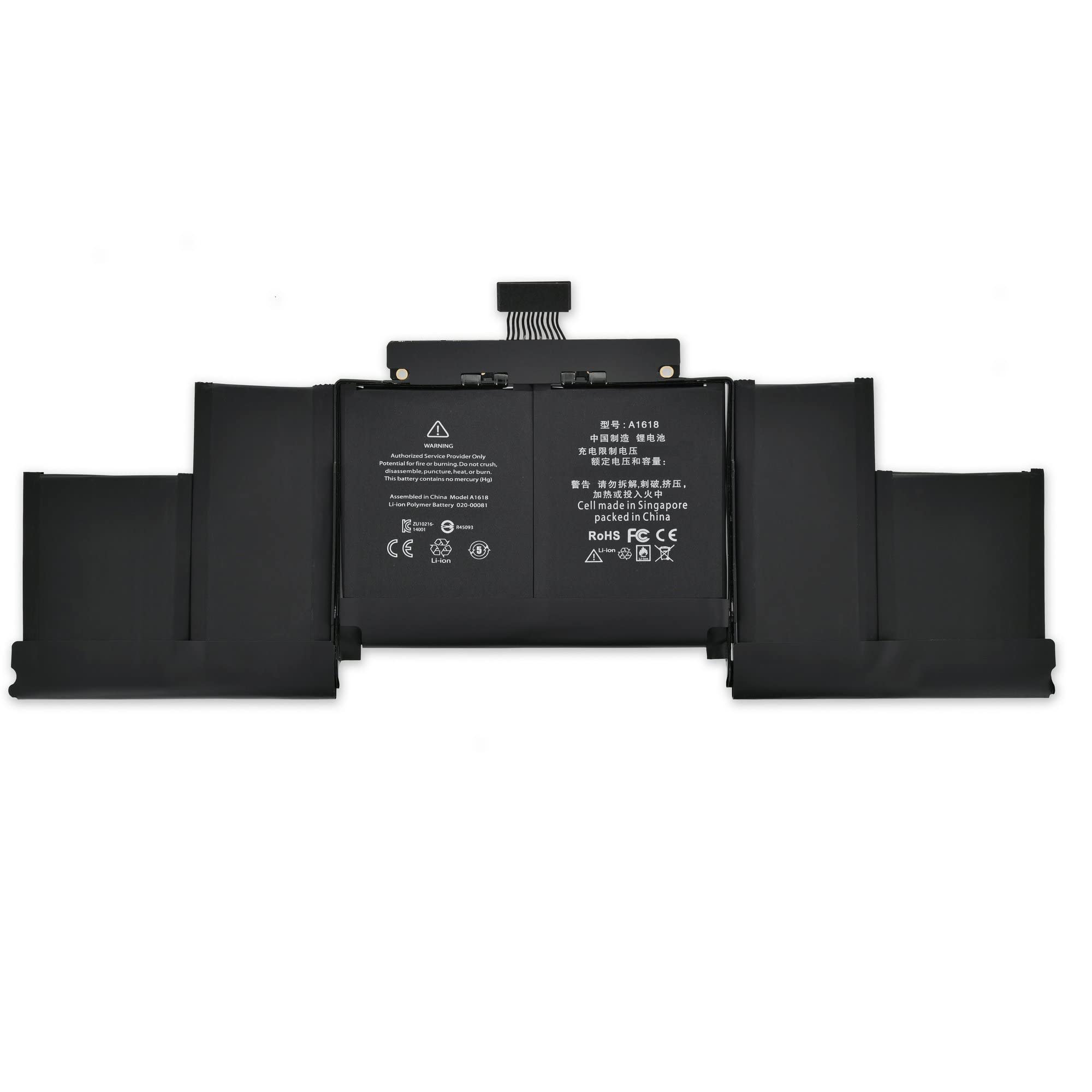 iFixit Compatible with Battery MacBook Pro 15" Retina (Mid 2015)