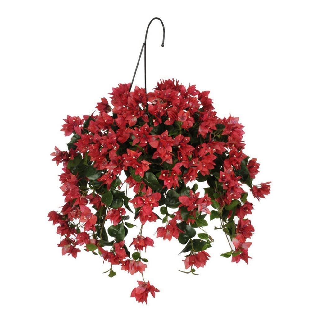OhhSome Garden Plant Bougainvillea Green Hanging, 17 Cm White Artificial Indoor (Air Purifier Healthy Live Plant) (B09WRL5TJY) Amazon Price History, Amazon Price Tracker