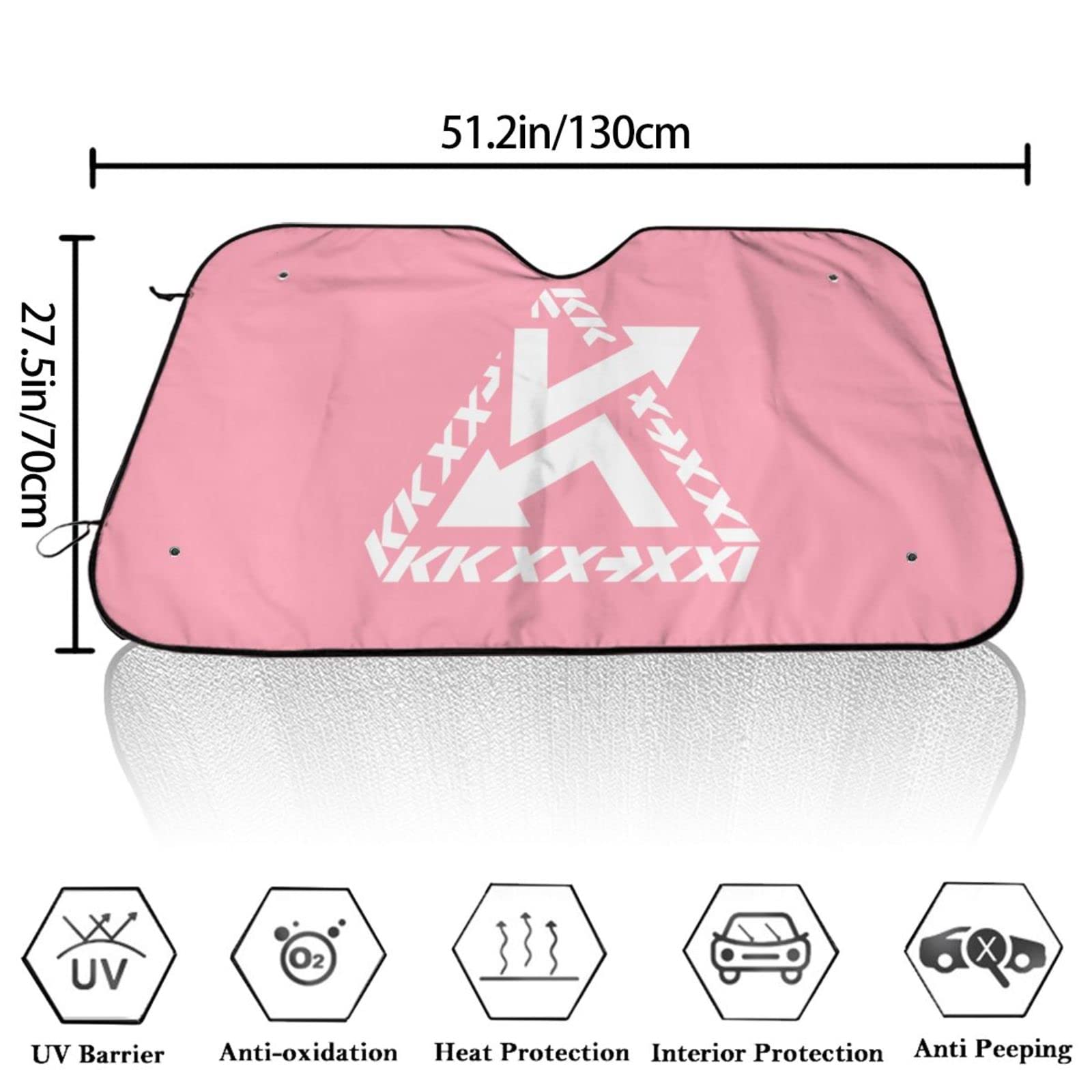 Amazon | 倖田來未 Koda Kumi7 車用サンシェード 簡単収納 折り畳み