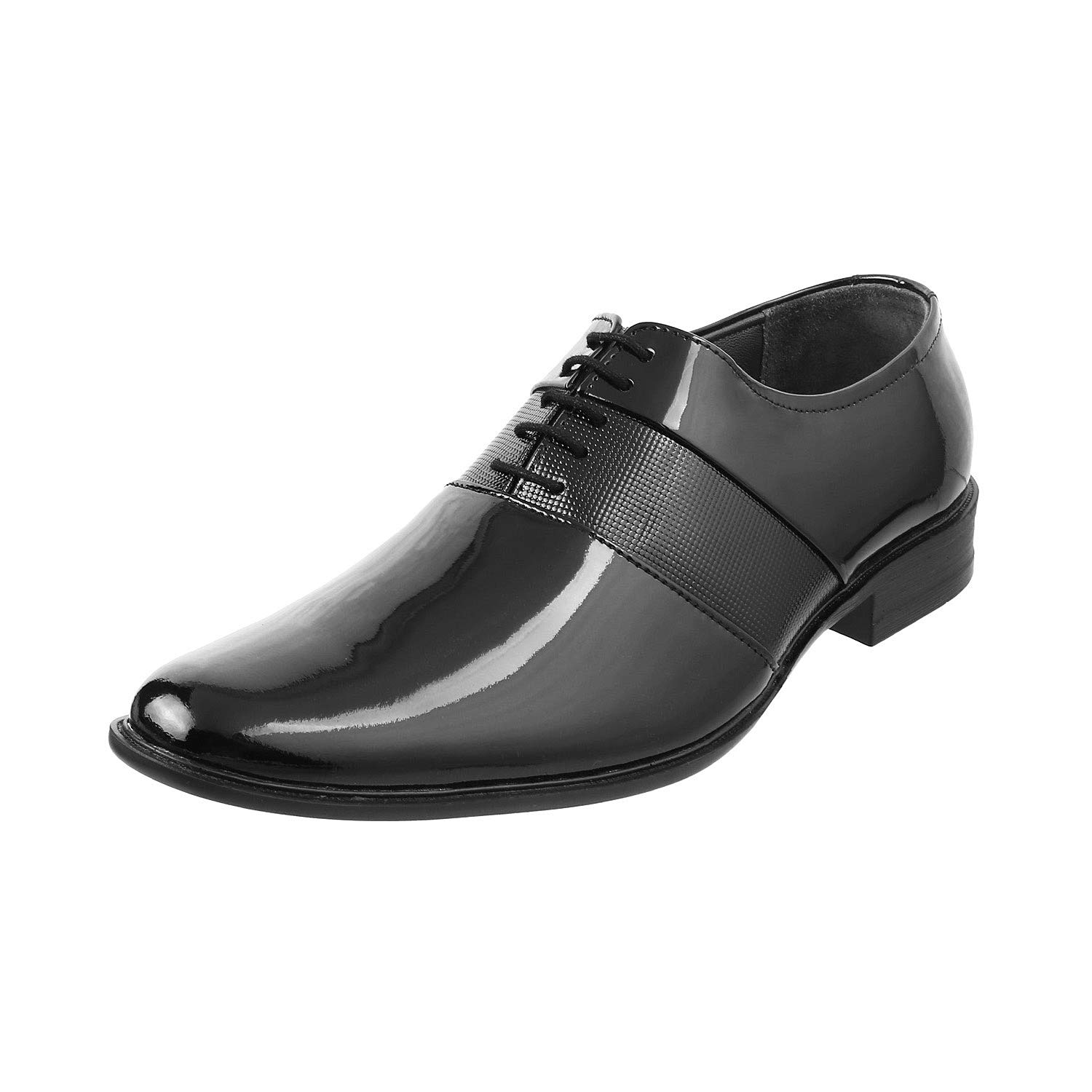 Mochi Mens Leather Black Lace-up Shoes (Size (9 UK (43 EU)) (B07MZ9F724) Amazon Price History, Amazon Price Tracker