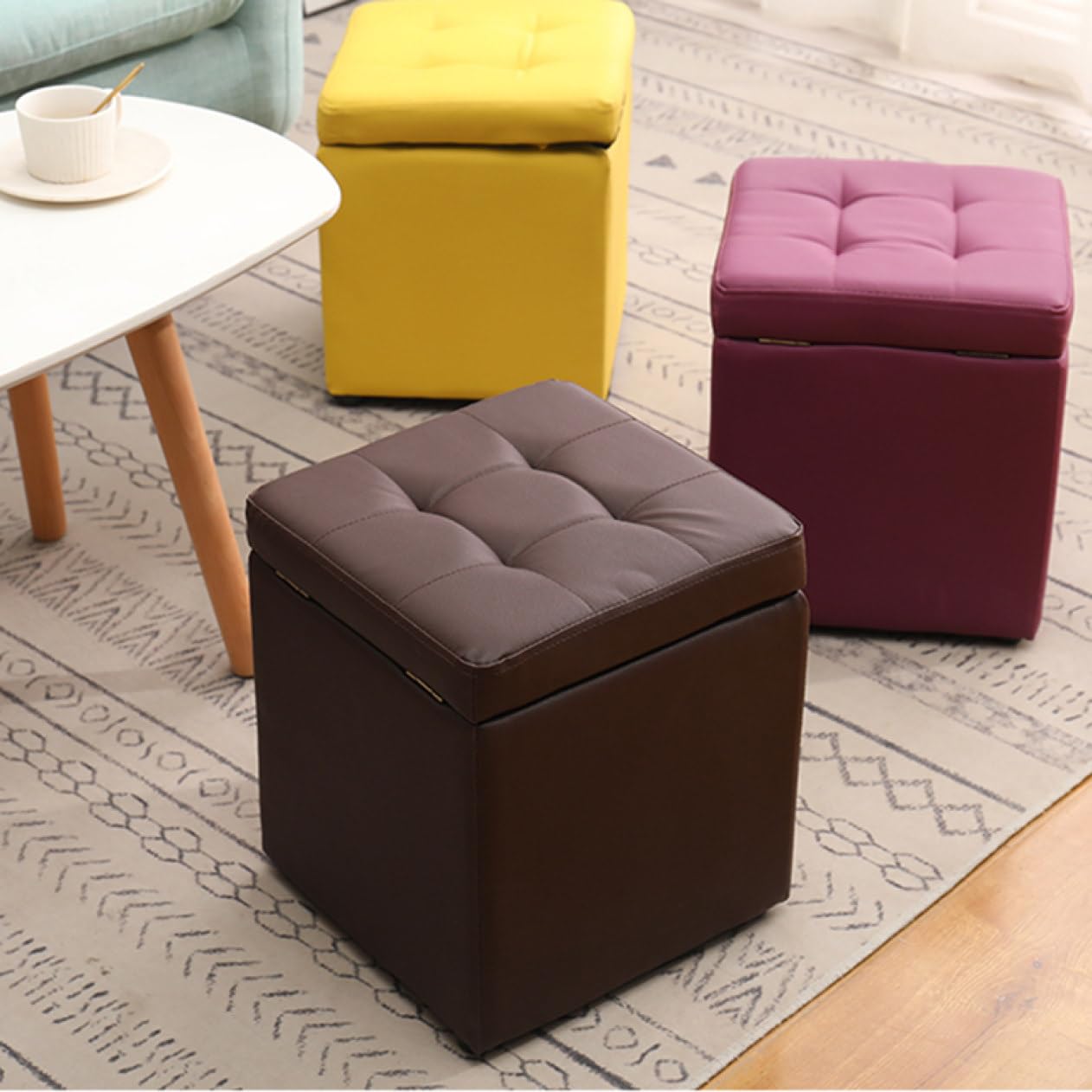 ボックススツール　L Amazon.co.jp: THLD 収納 スツール ボックス 60*40*42cm スツール 収納