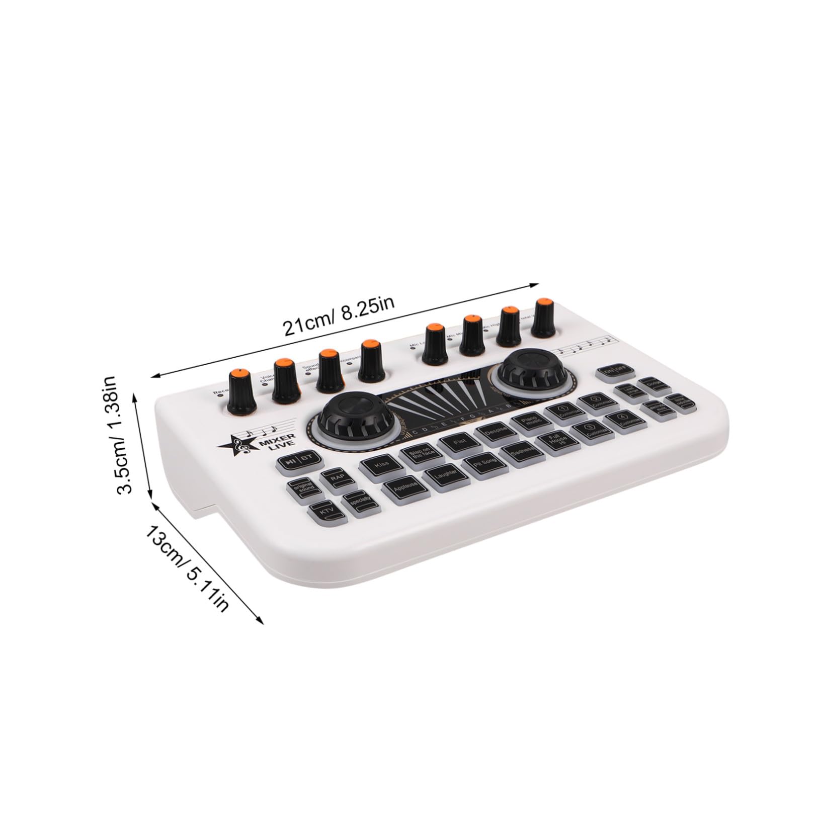 Equipo De Estudio De Mesa De Mezclas Para Dj Mezcladoras Para Dj De Mezclas Mezclador De Audio Portátil