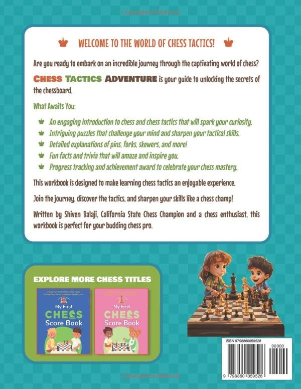 Vista 2 de Chess Tactics Adventure Beginner's Workbook