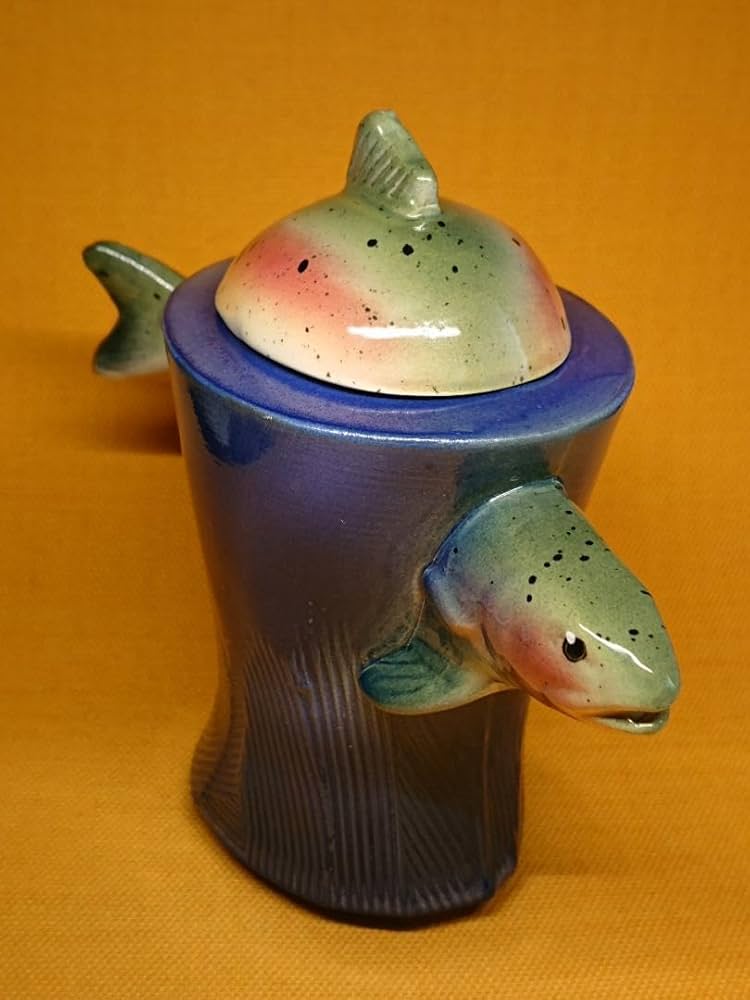 カップ サカナ 陶器 オブジェ 置物 インテリア 工芸品 美術品 A1515 Amazon.co.jp: カップ サカナ 陶器 オブジェ 置物 インテリア