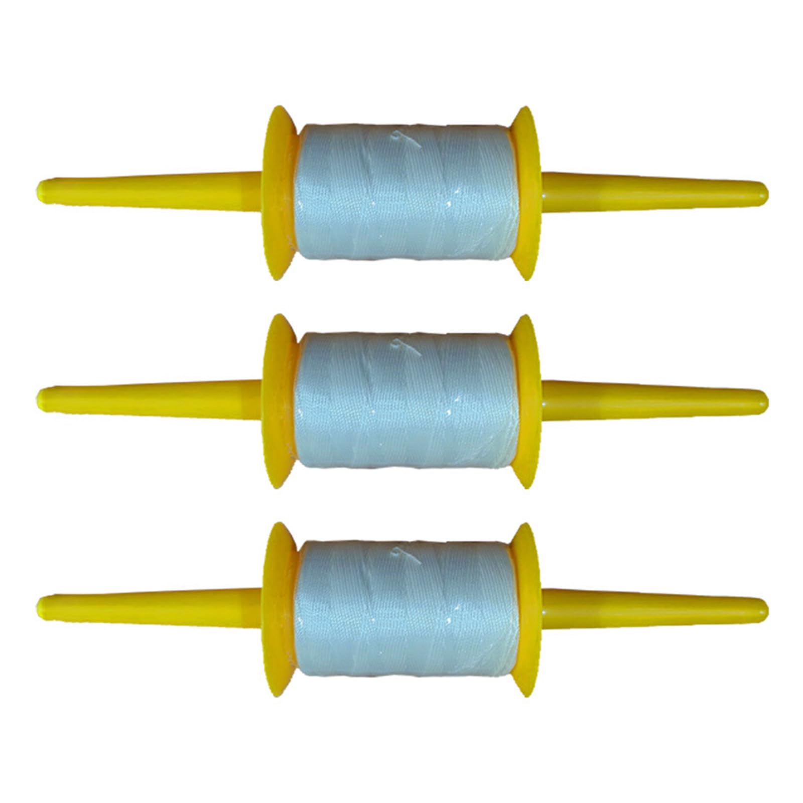 Professional Kites Flying Spool 150Meter Reinforced Line Weather Proof Construction Mountain Use Reel 3PCS String Spool