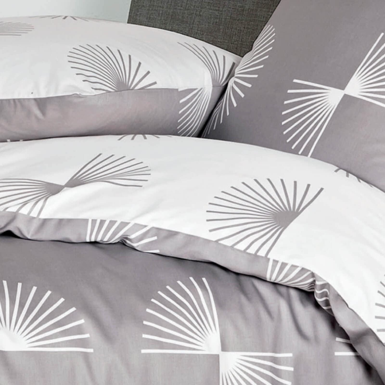 Janine Mako-Satin Bettwäsche J. D. 135x200 cm + 80x80 cm Taupe
