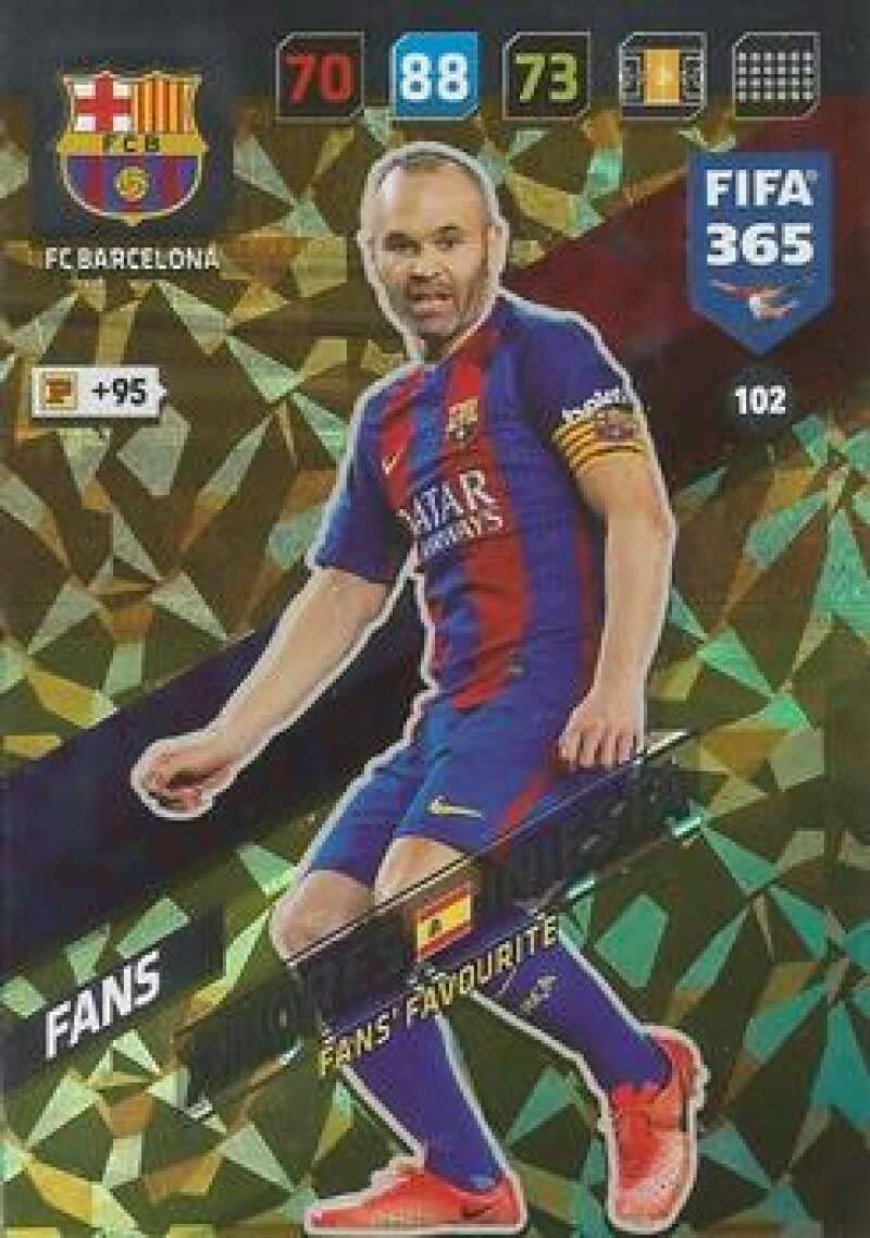 Amazon.com: 2017-18 Panini FIFA 365 Adrenalyn XL #102 Andres