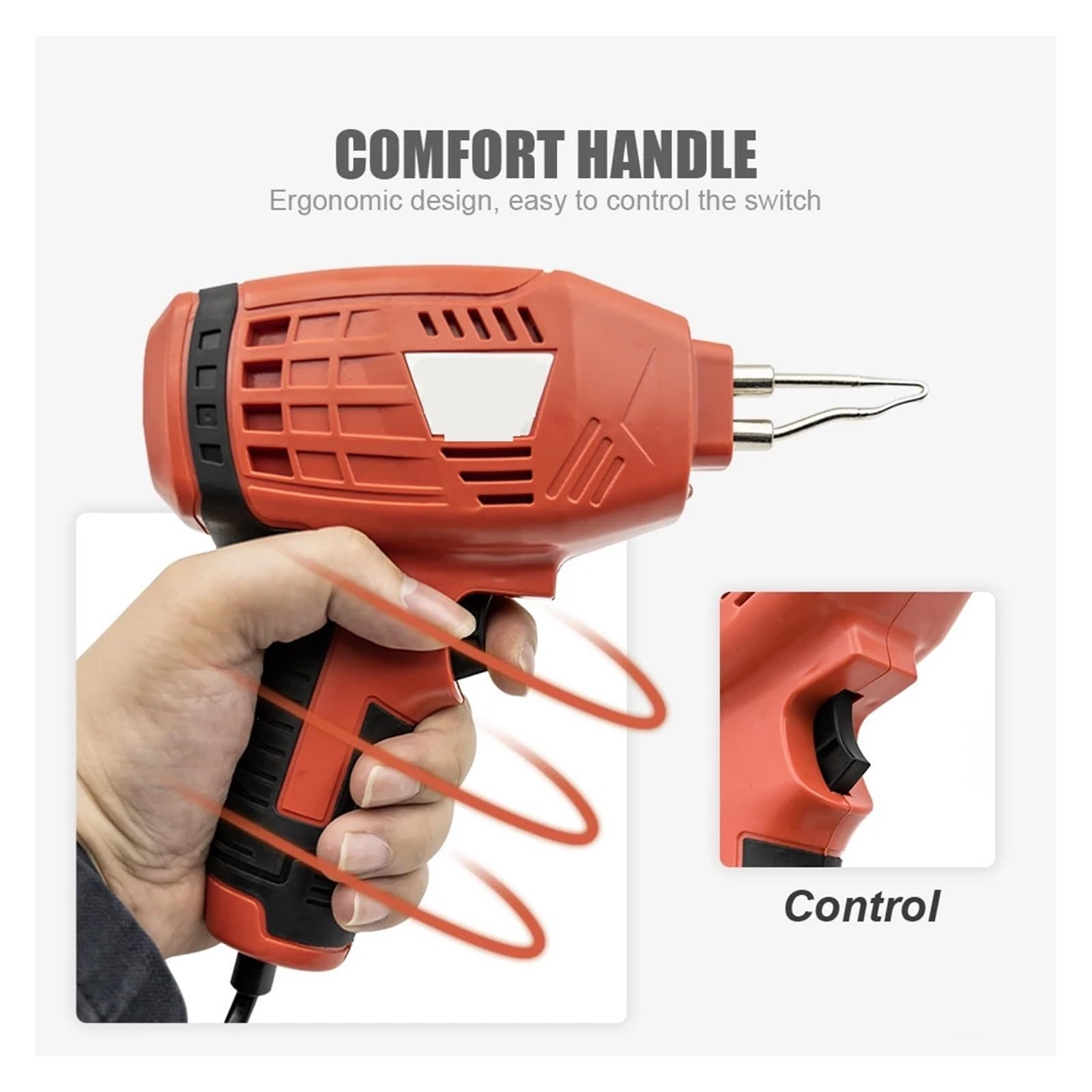 Saldatore Elettrico, Pistola Saldante Veloce, Elettrica Ad Alta Potenza Da 100 W, Strumenti For La Manutenzione Dei Circuiti Stampati Facile Saldatura Fluida