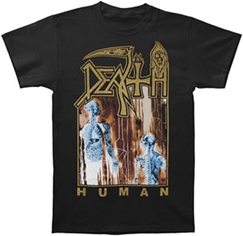Death Men's Human T-Shirt Black