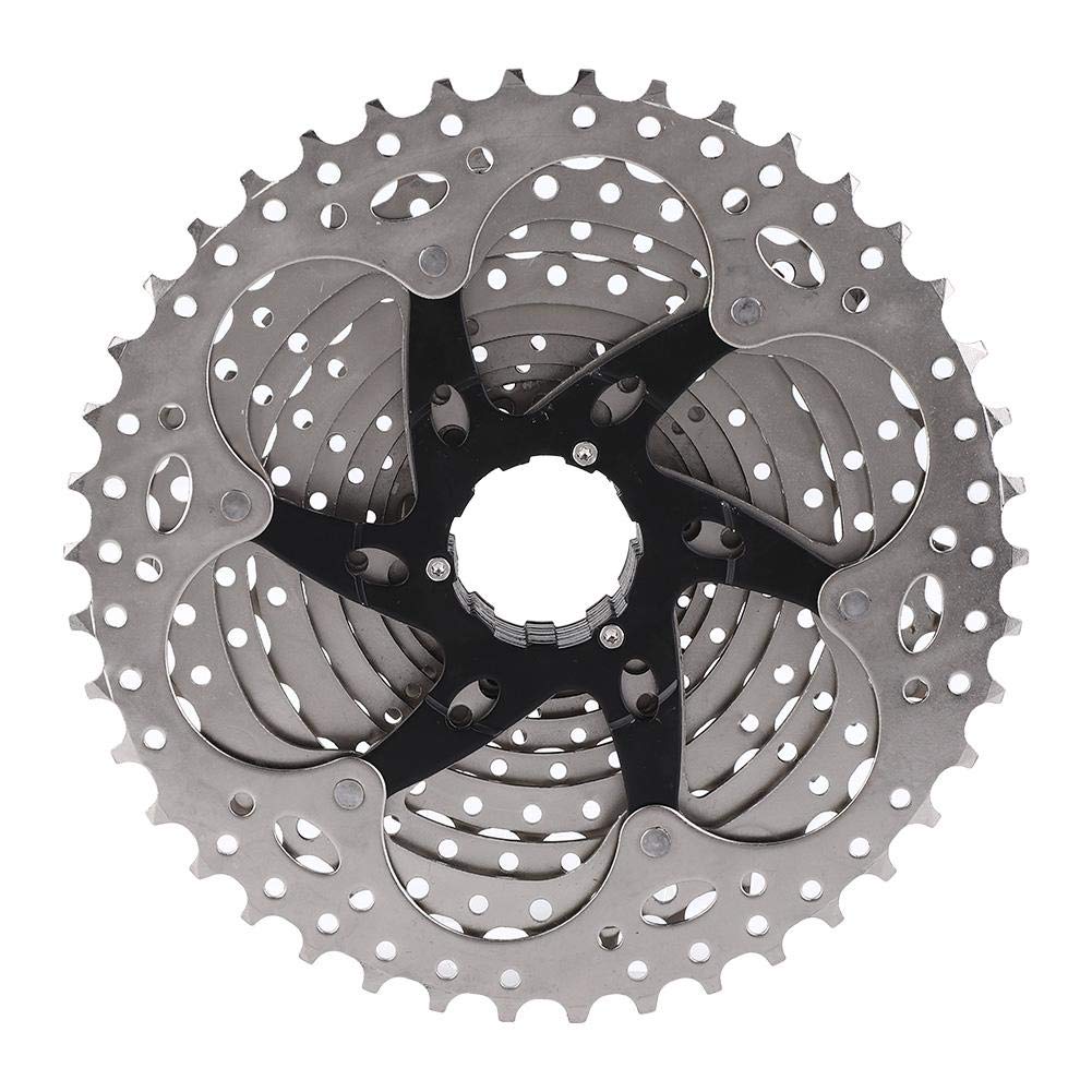 VGEBY 9/10/11/12 velocità 32/36/42/46T Bici da Strada Ruota Libera Cassetta pignone velocità Cassetta Accessori di Ricambio per Biciclette(9S 11-42T)