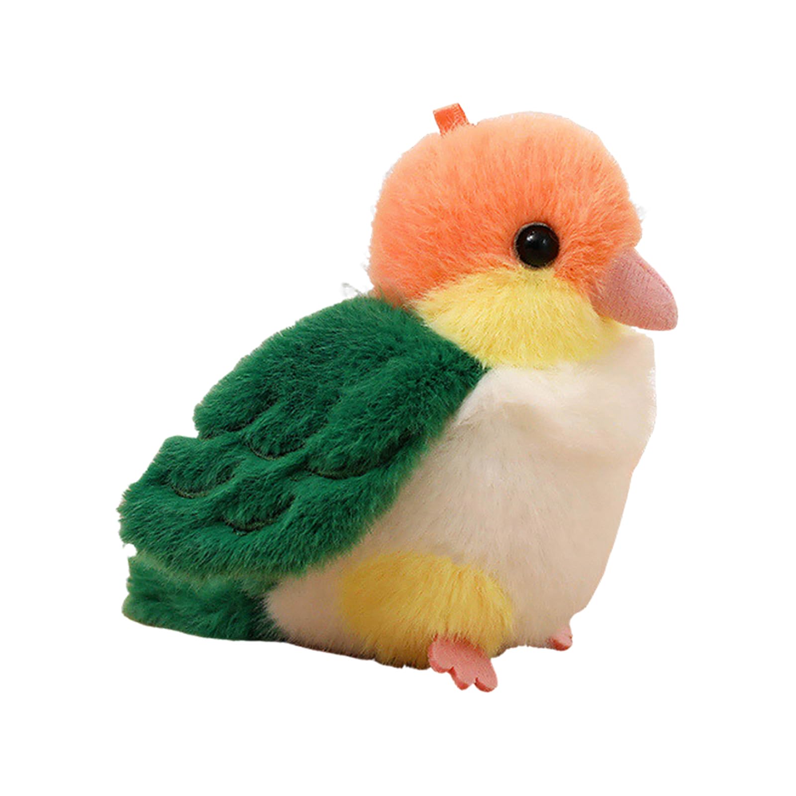 Realistic Feathered Bird Ornament 12cm Handcraft PP Cotton Hanging Decoration for Home Gifts Pp Cotton Bird Pendant