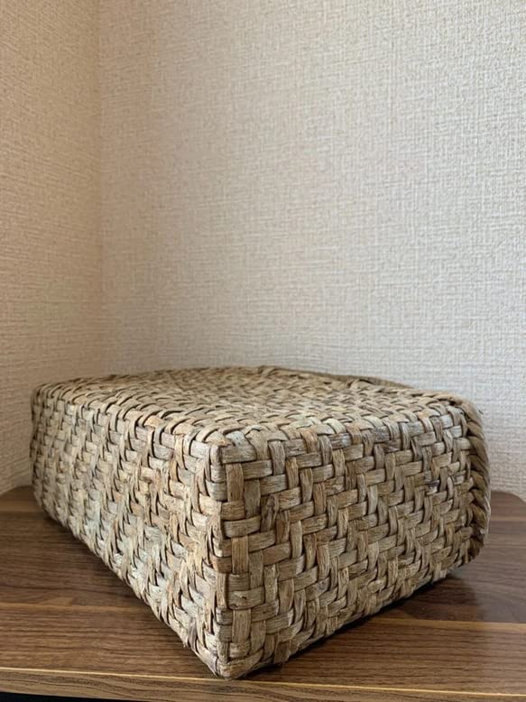 Amazon.co.jp: 胡桃かごバッグ 手作り かごバッグ 【網代編み】 幅約