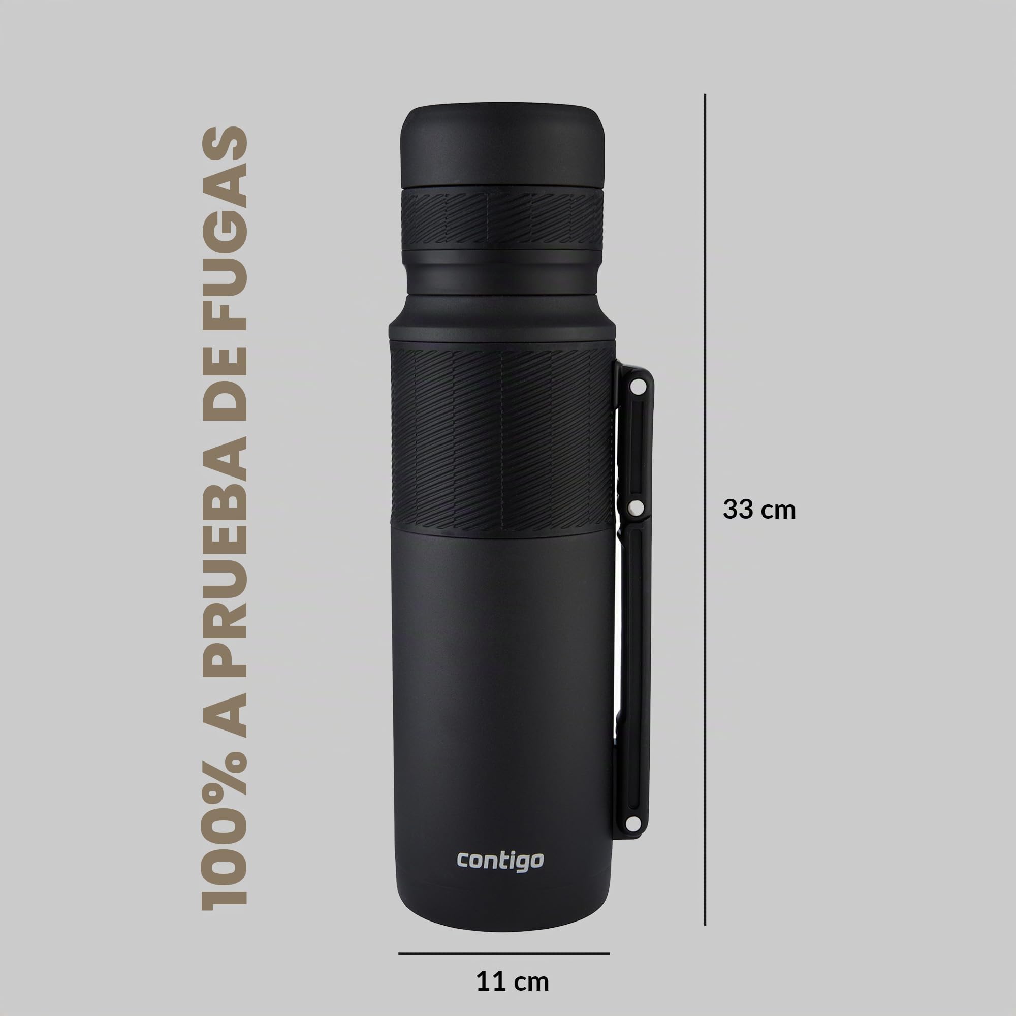 Contigo Botella Térmica | Calor 35 h | Frío 60 h | 1200 ml