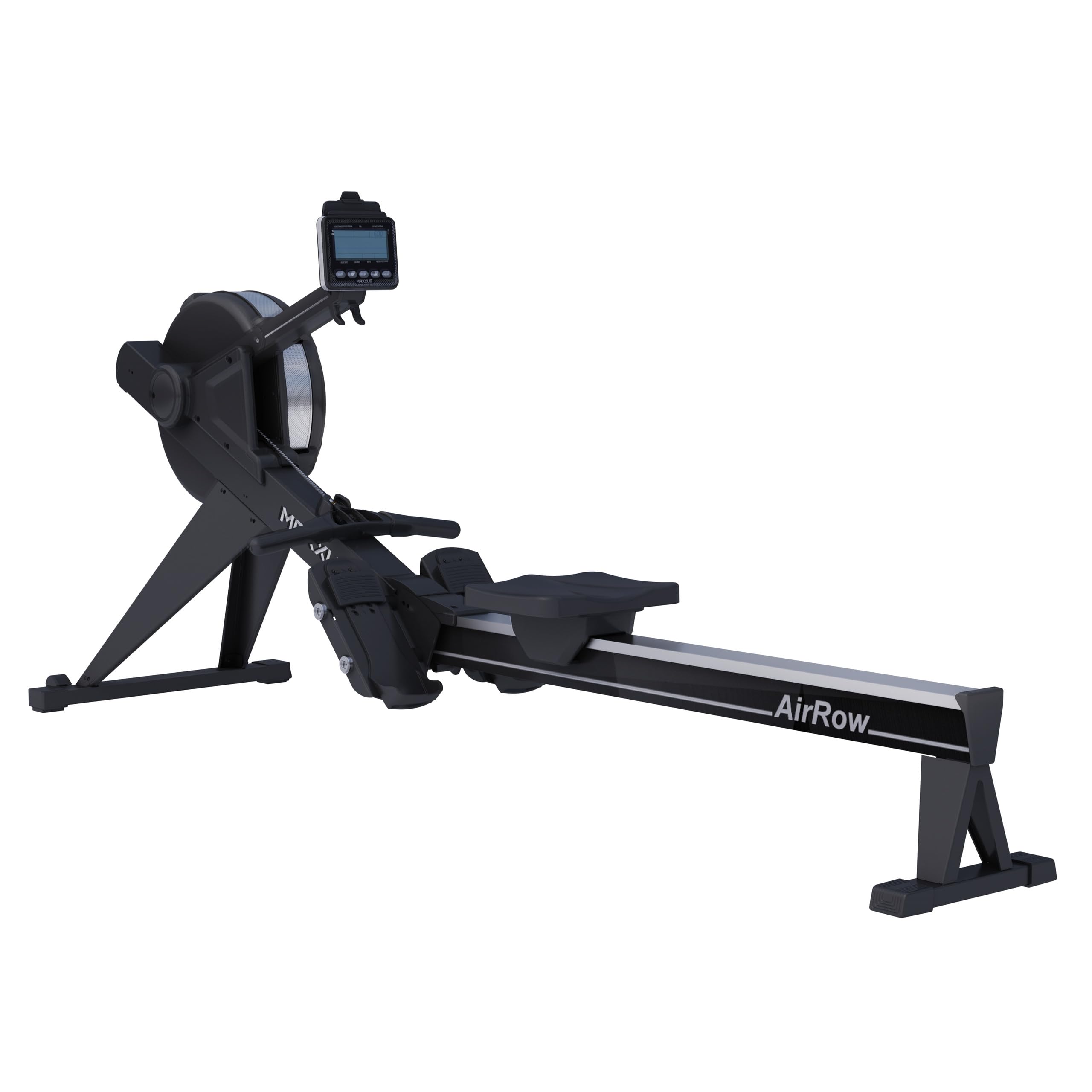 MAXXUS AirRow Rudergerät – Klappbar, Luftwiderstand 9-fach, LCD, Für Körpergröße Bis 1,90 M, 150 Kg MAXXUS AirRow Rudergerät – Klappbar, Luftwiderstand 9-fach, LCD, Für Körpergröße Bis 1,90 M, 150 Kg
