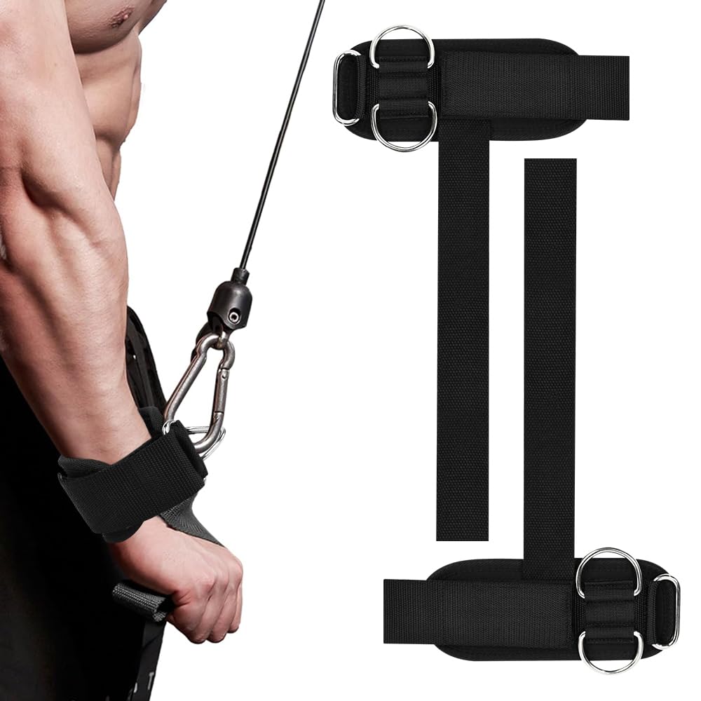 Xygobla Weight Lifting Straps,2PCS Weightlifting Straps Anti-Slip Wrist Strap for Weightlifting with D Ring Gym Wrist Strap Deadlift Strap for Bodybuilding Strength Training Deadlifting, Enhanced Grip