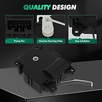 Vista 3 de SCITOO Actuador de puerta de mezcla de calentador HVAC compatible con Acura MDX 2007-2013, para Honda Pilot 2009-2015, Sport Utility, auxiliar