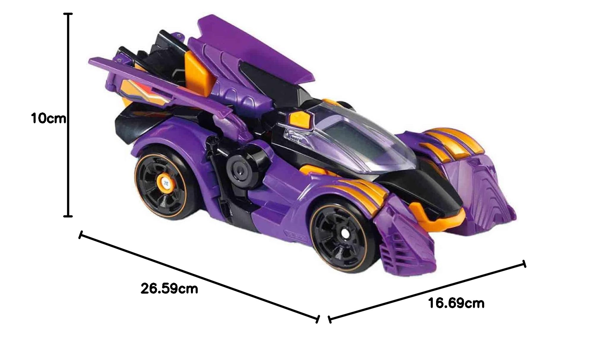 VTech Switch & Go Dinos Rayo, el espinosaurio bólido de Carreras, Dinosaurio electrónico Interactivo transformable en Coche con Voz, Funciones, más de 60 Sonidos y Frases, Color Morado (80-195222)