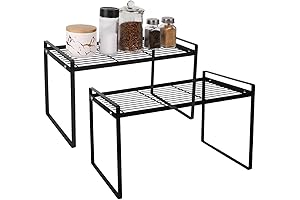 Space-Saving Storage Metal Shelves for the Kitchen and Beyond